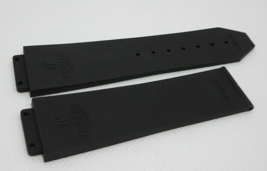 New Hublot Black Rubber Lined Strap for Classic Fusion 45mm OEM Genuine