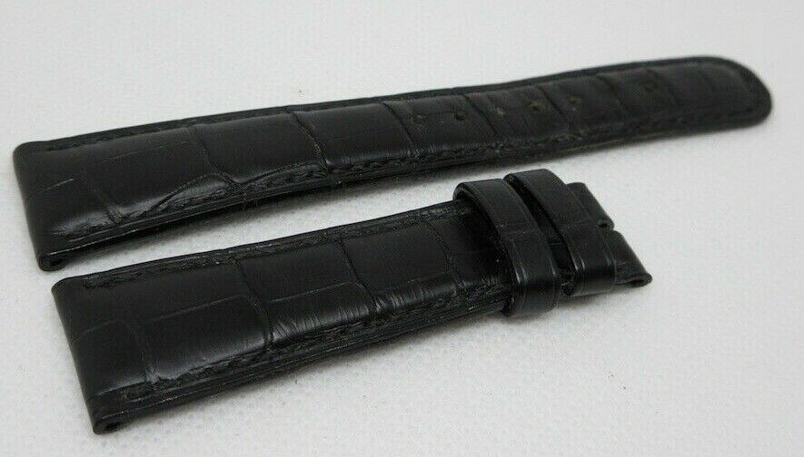 A. Lange & Sohne 19mm Black Alligator Strap OEM