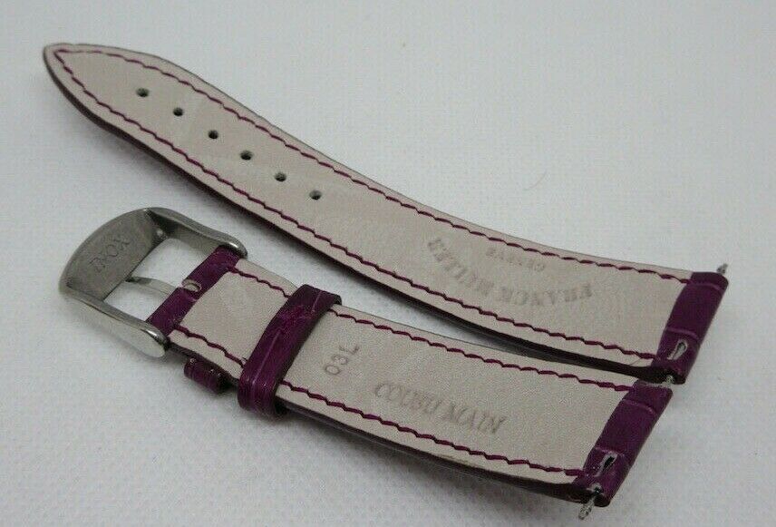 Franck Muller 17mm Purple Alligator Strap OEM