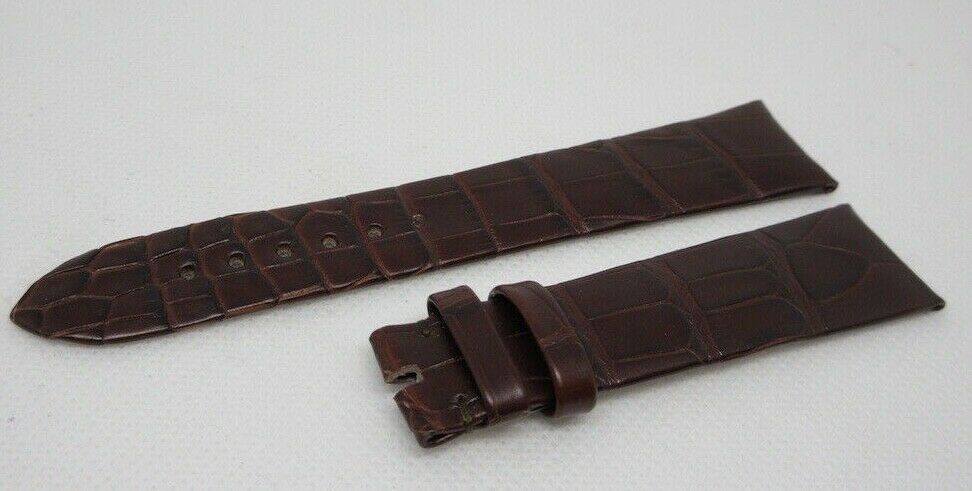New Girard Perregaux 20mm Brown Alligator Strap OEM Genuine