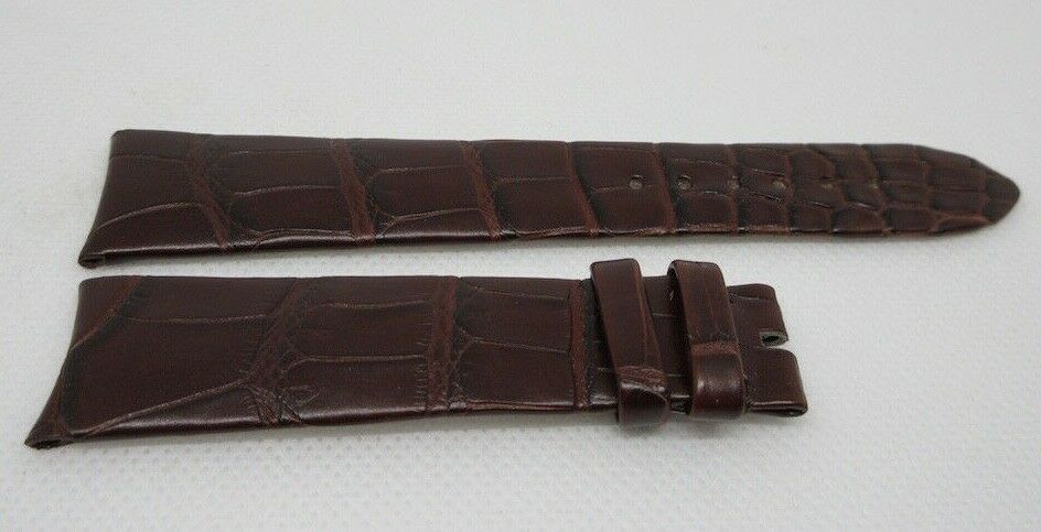 New Girard Perregaux 20mm Brown Alligator Strap OEM Genuine