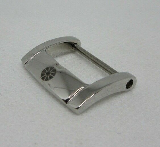 Giuliano Mazzuoli 18mm Stainless Steel Tang Buckle Polished Missing Screw
