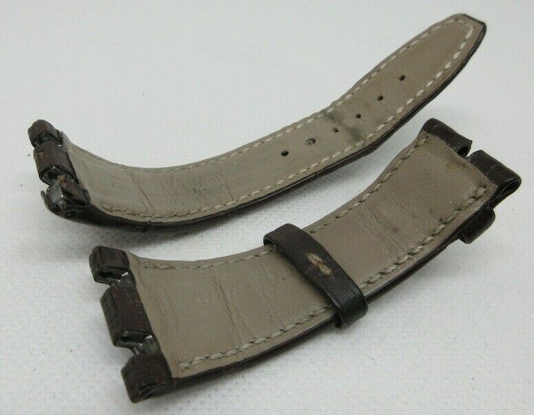 Audemars Piguet 26mm Brown Alligator Strap OEM Genuine for Royal Oak Offshore