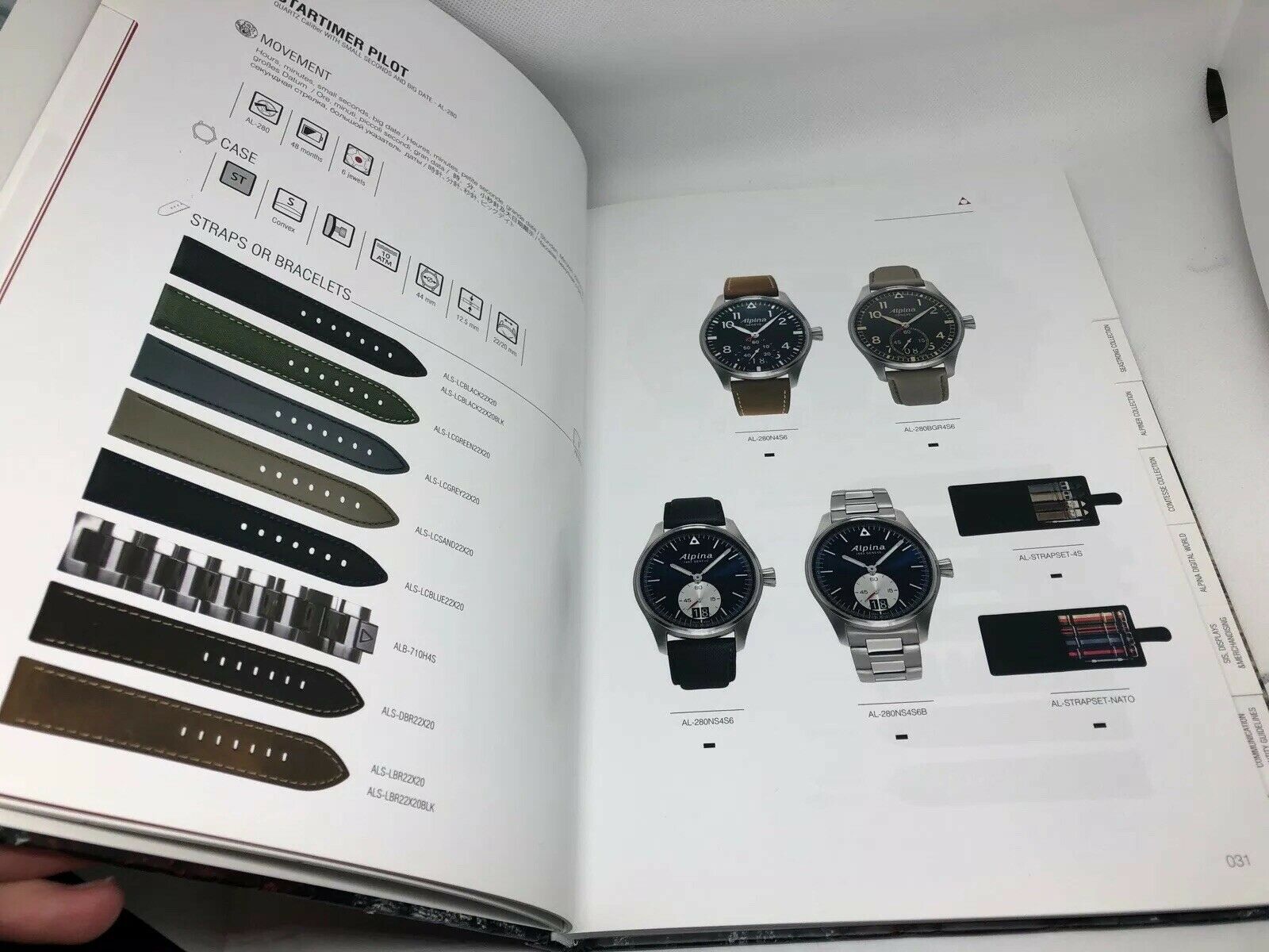 Alpina Watch Book Catalog Hardcover 2016 2017