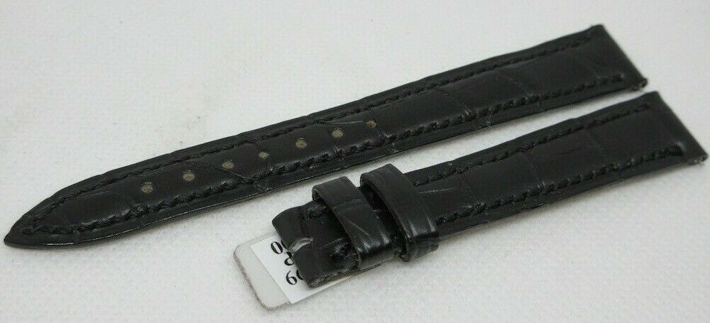 New Franck Muller 14mm Black Alligator Strap OEM Genuine