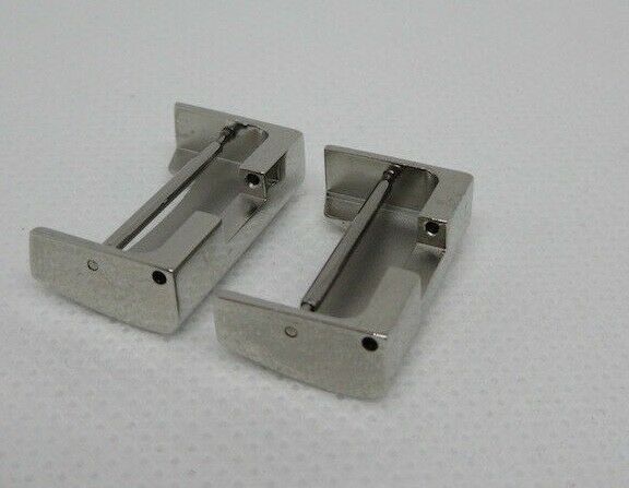 Baume & Mercier 18mm Polished Steel Endlinks OEM
