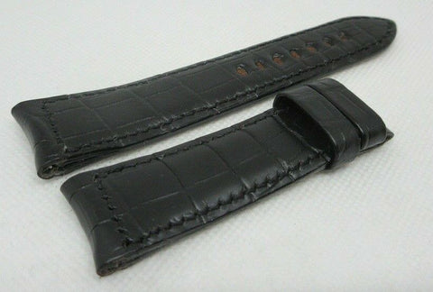 Arnold & Son 22mm Black Alligator Strap OEM Genuine