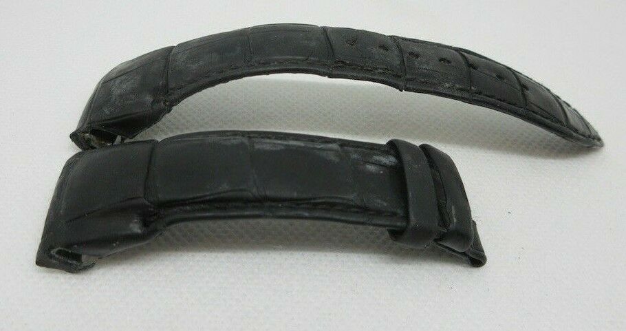 Ulysse Nardin Black Alligator Strap 21mm OEM Genuine