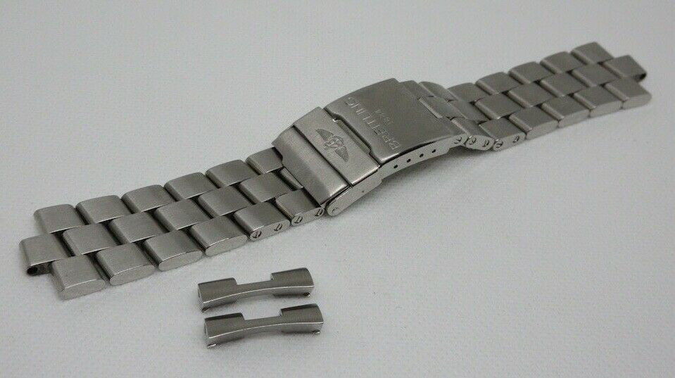 Breitling 163A Stainless Steel Bracelet Pro 2 II Superocean 2 OEM 22mm Custom