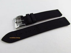 Bedat & Co. 14mm Black Silk Grosgrain Strap Stainless Steel Buckle OEM