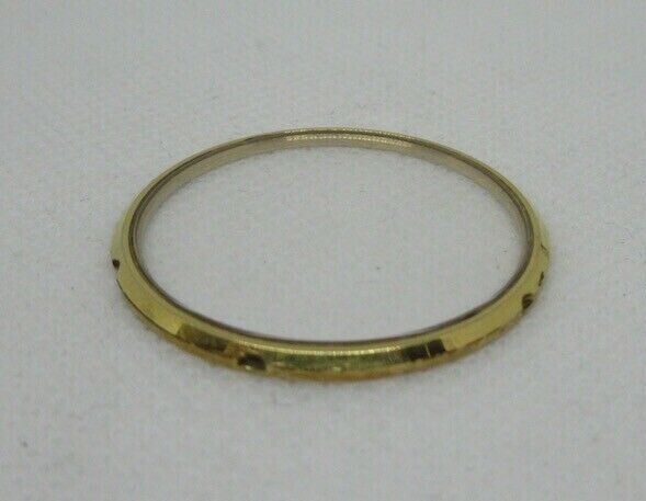 Ebel 29.5mm Yellow Gold Bezel Crystal OEM