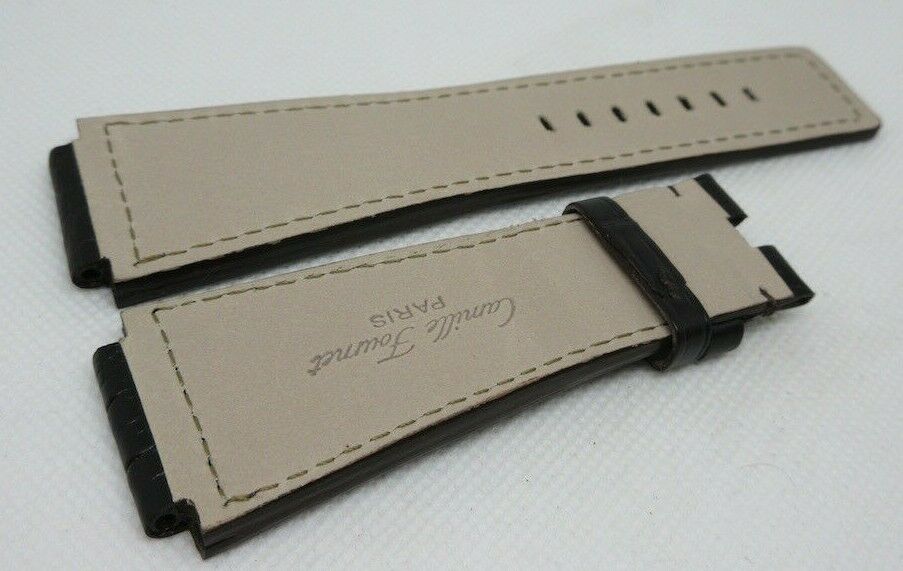 New Bell & Ross Dark Brown Alligator Strap for BR-01 BR-03 by Camille Fournet