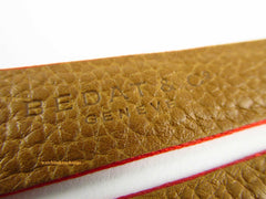 Bedat & Co. 19mm Red Silk Leather Strap OEM Short Size