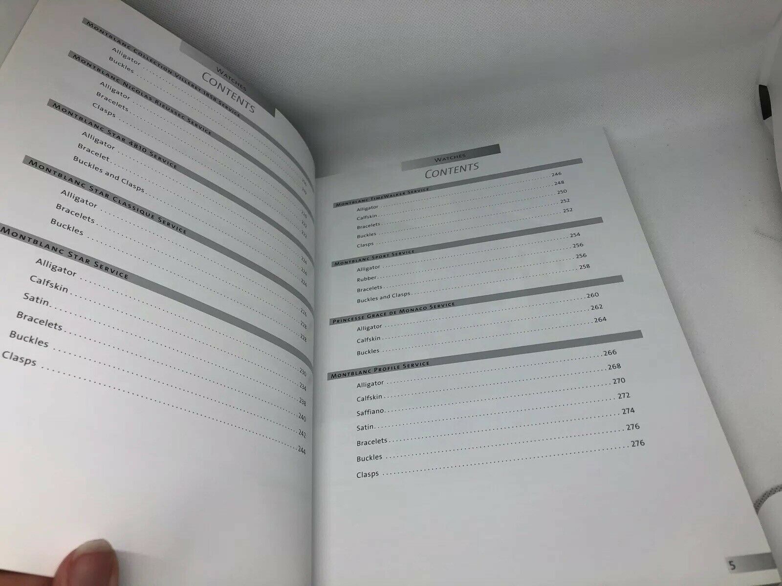 Montblanc Watch Book Hardcover Catalog 2013 2014