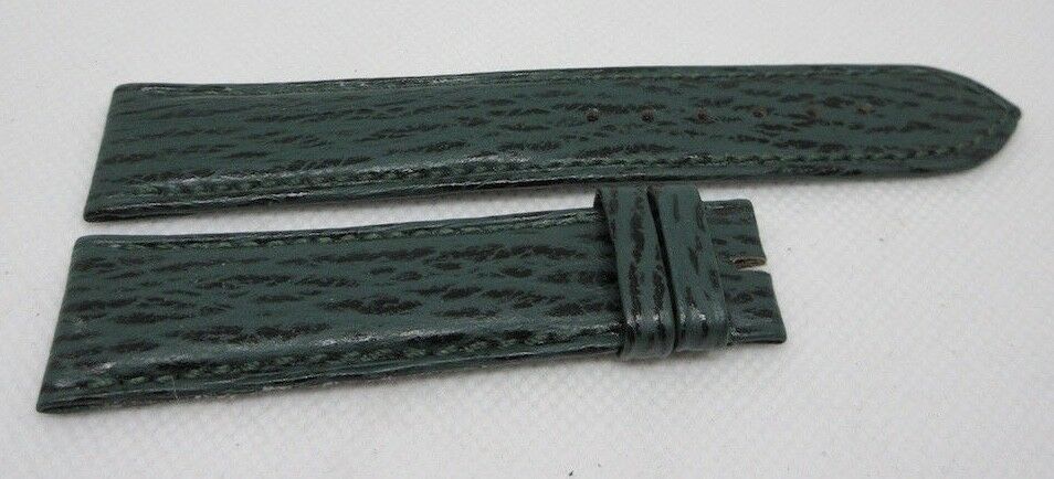 New Chronoswiss 20mm Green Sharkskin Strap OEM