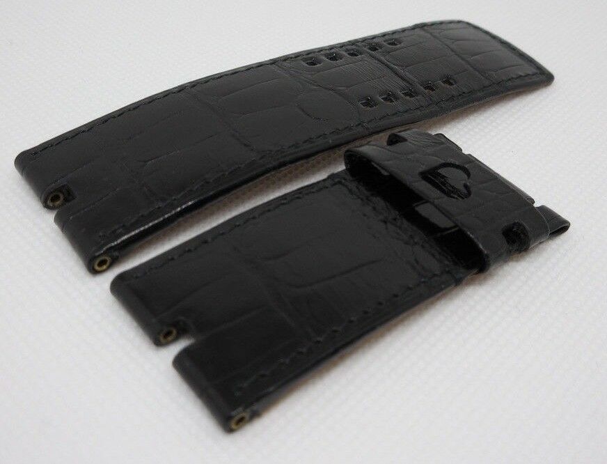Roger Dubuis 28mm Black Alligator Strap OEM