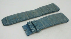Baume Mercier 23mm Blue Alligator Strap OEM Genuine