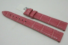 New Franck Muller 14mm Pink Alligator Strap OEM Genuine Glossy 1752 Series