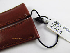 New Bedat & Co. 19mm Brown Leather Strap OEM Short Size