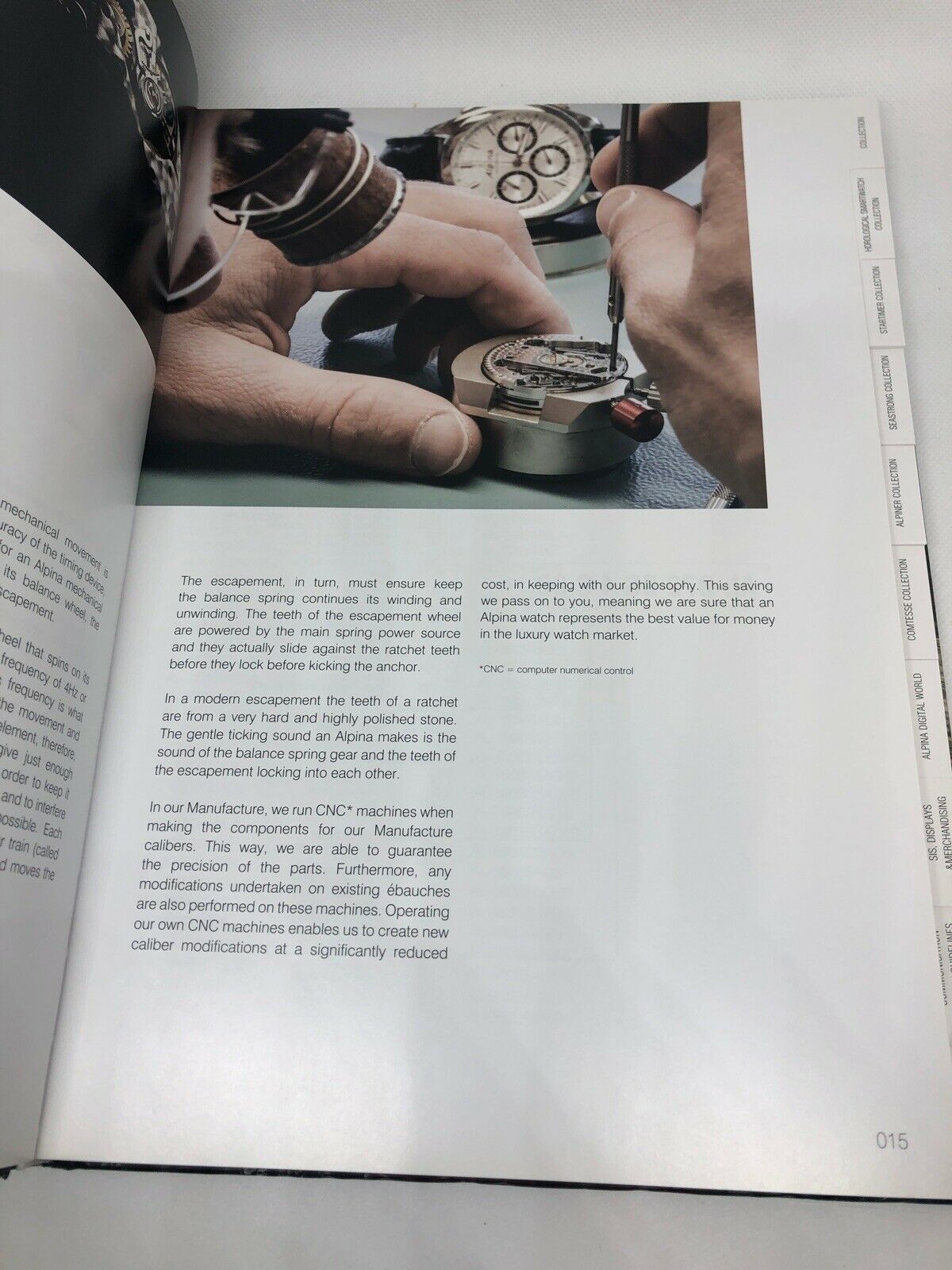 Alpina Watch Book Catalog Hardcover 2016 2017