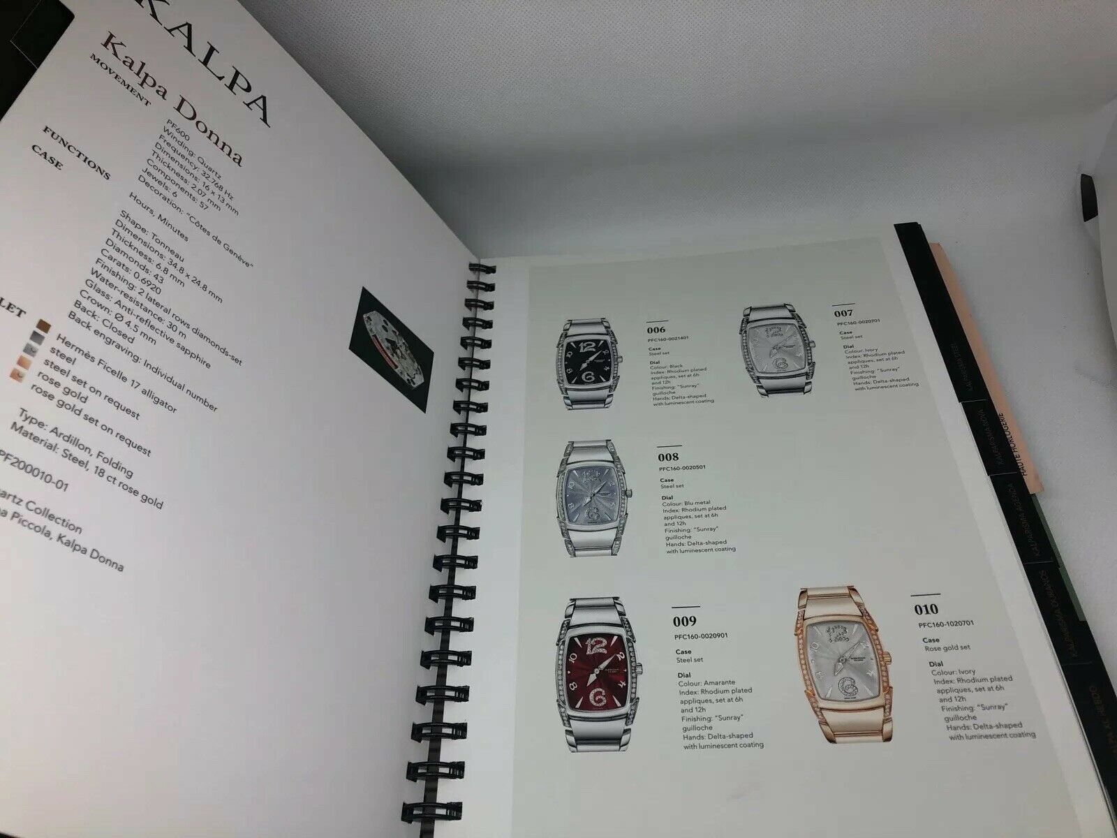 Parmigiani Manual Hardcover Catalog 2015 2016