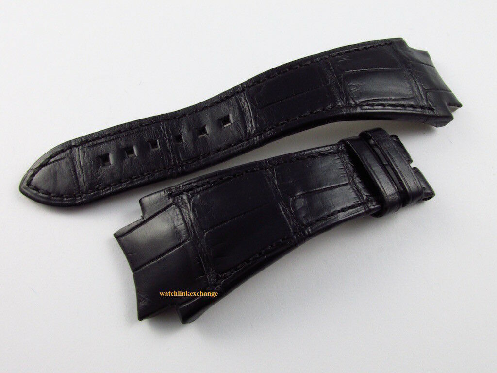 Harry Winston 28.5mm Black Alligator Strap z3 z4 OEM