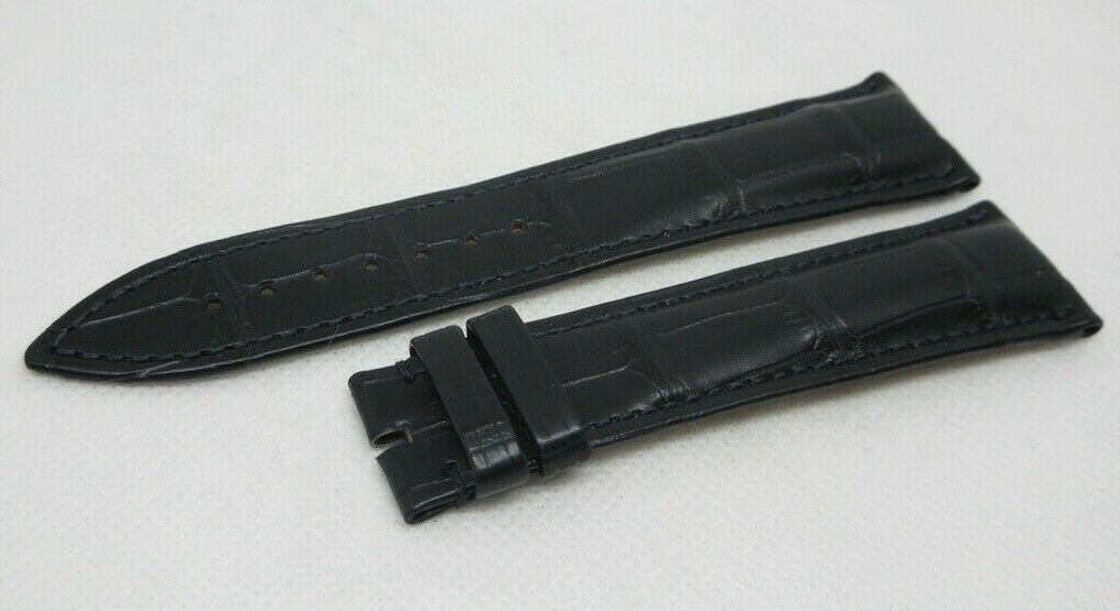New Franck Muller 22mm Blue Alligator Strap OEM Genuine Navy