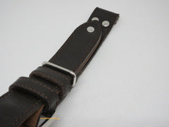 Chronoswiss Timemaster Brown Leather Strap 22mm Stainless Steel Buckle