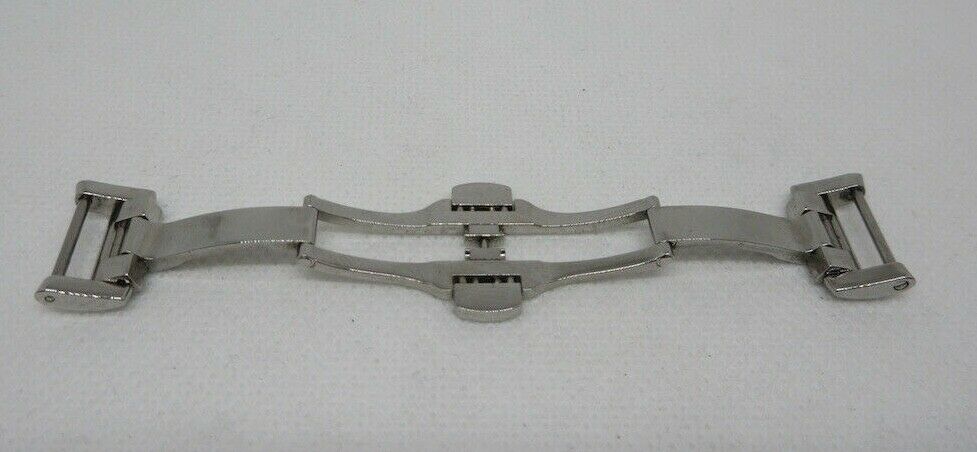 Parmigiani 11mm Stainless Steel Deployant Clasp Buckle OEM Polished for Bracelet