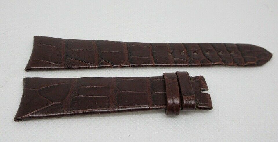 New Girard Perregaux 20mm Brown Alligator Strap OEM Genuine