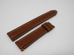 New Tag Heuer 18mm Brown Leather Strap
