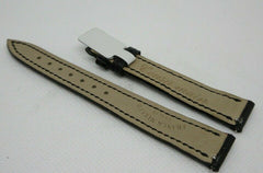 New Franck Muller 14mm Black Alligator Strap OEM Genuine