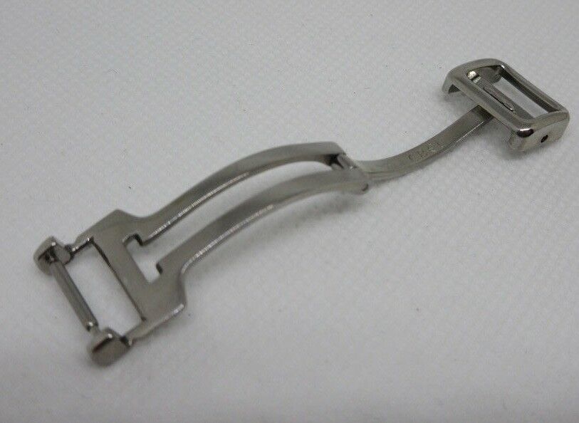 New Ebel 12mm Deployant Buckle Stainless Steel Polished OEM Bag
