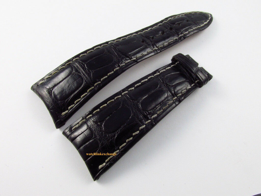 Audemars Piguet Millenary 24mm Black Alligator Strap OEM