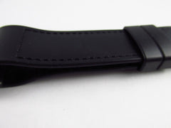 New Panerai 22mm Black Coramid Carbon Rubber Dive Strap Bag OEM