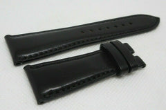 New Bell & Ross 22mm Black Leather Strap OEM Genuine Glossy