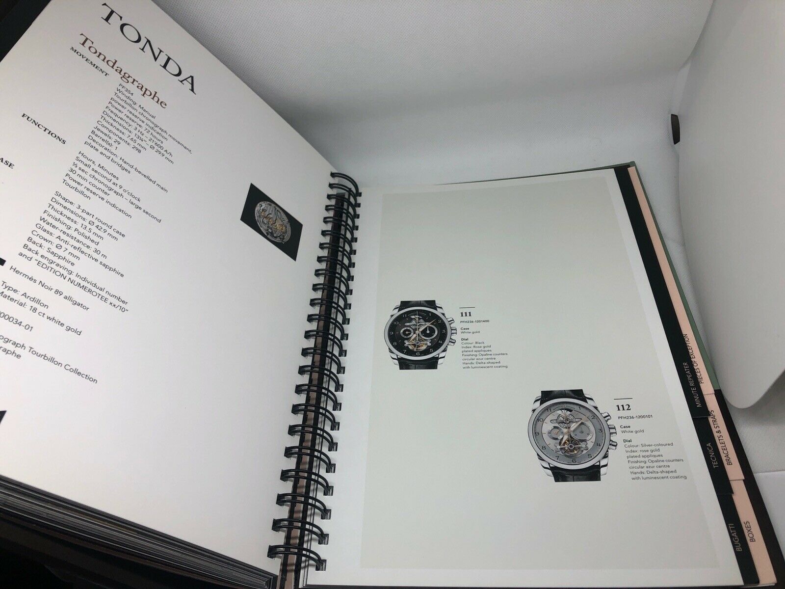 Parmigiani Manual Hardcover Catalog 2015 2016