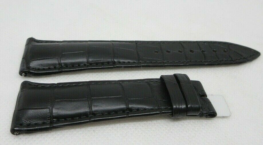 New Franck Muller 22mm Black Alligator Strap OEM Genuine