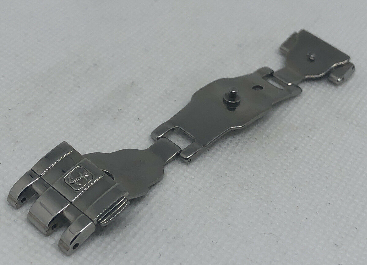 New Ulysse Nardin 18mm Stainless Steel Deployant Buckle OEM Genuine for Bracelet