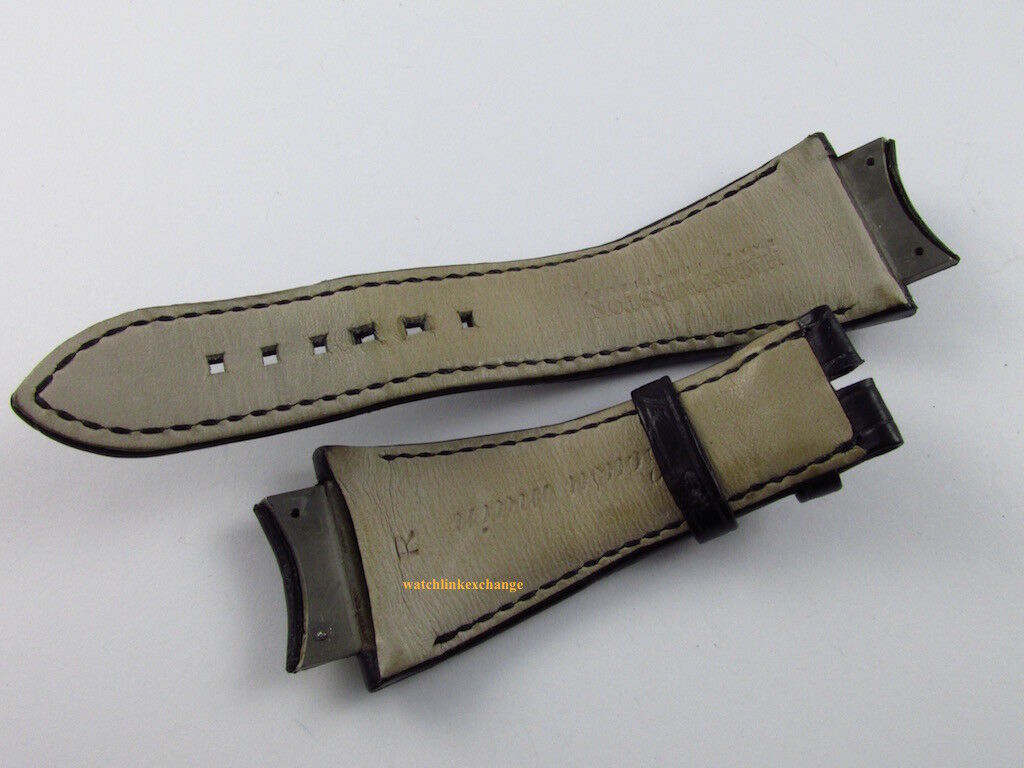 Harry Winston 28.5mm Black Alligator Strap z3 z4 OEM