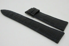 New Blancpain Blue Alligator Strap 19mm OEM Genuine