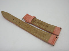 New Jacob & Co. 18mm Pink Alligator Strap Glossy OEM