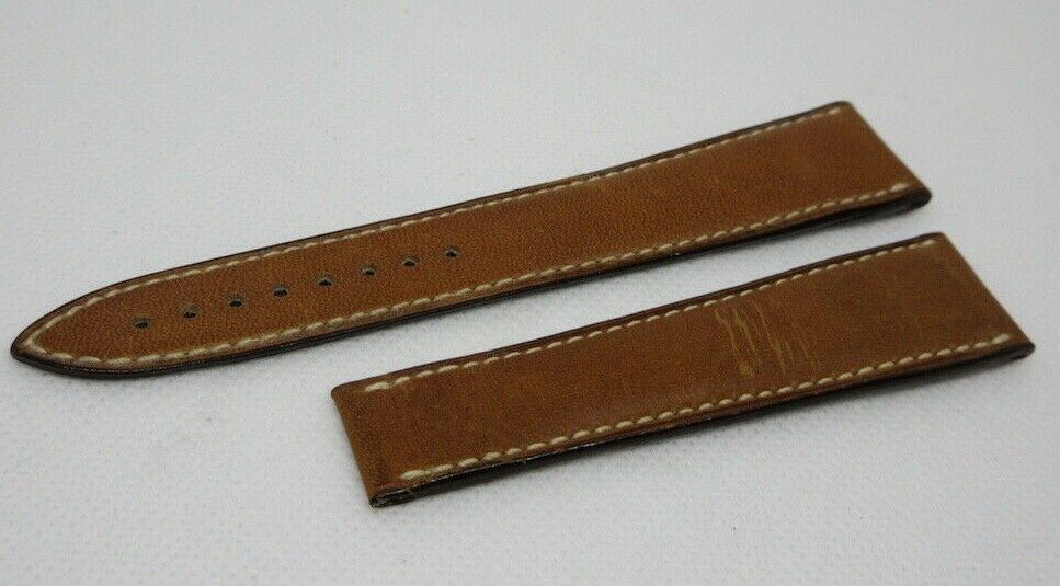 Blancpain 20mm Brown Leather Strap OEM Genuine