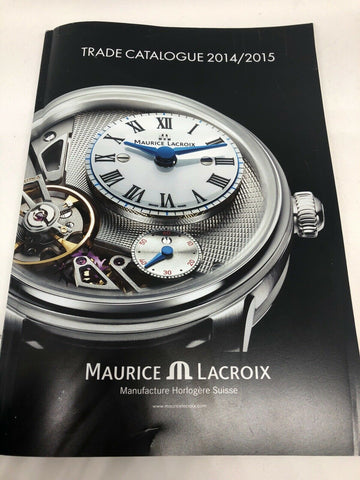 Maurice Lacroix Watch Catalog Book Complete Collection 2014 2015