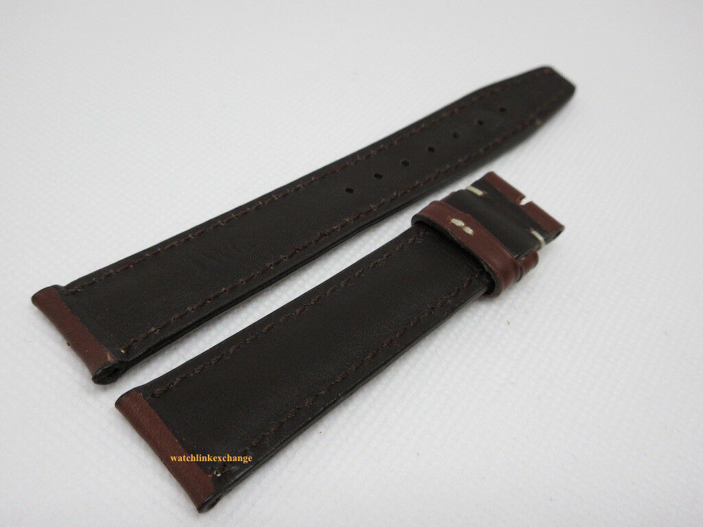 IWC 19mm Brown Leather Strap OEM