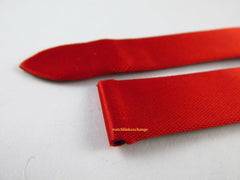 Bedat & Co. 19mm Red Silk Leather Strap OEM Short Size