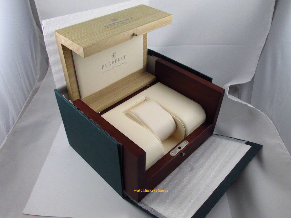 New Perrelet Wooden Watch Box Set OEM