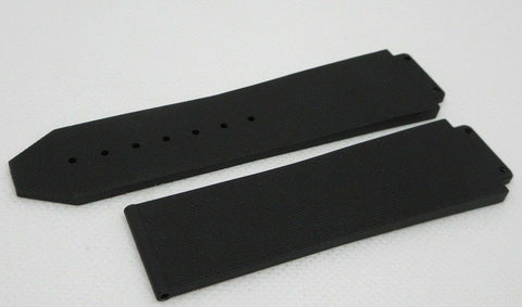 New Hublot Black Rubber Lined Strap for Classic Fusion 45mm OEM Genuine