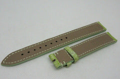 New Zenith 15mm Green Lizard Strap OEM Genuine