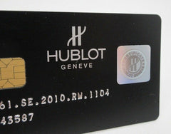 Hublot Big Bang Blank Warranty Card OEM Genuine